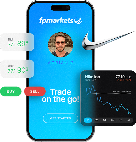 Trading app on phone